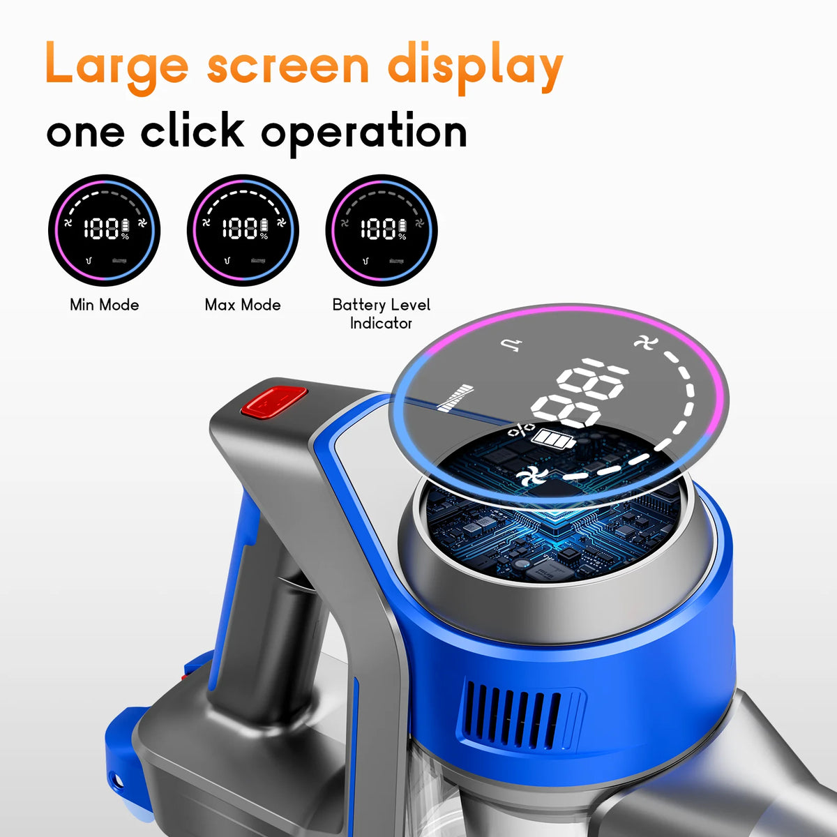 Honki Cordless Wet Dry Handheld Vacuum Cleaner For Pet Hair