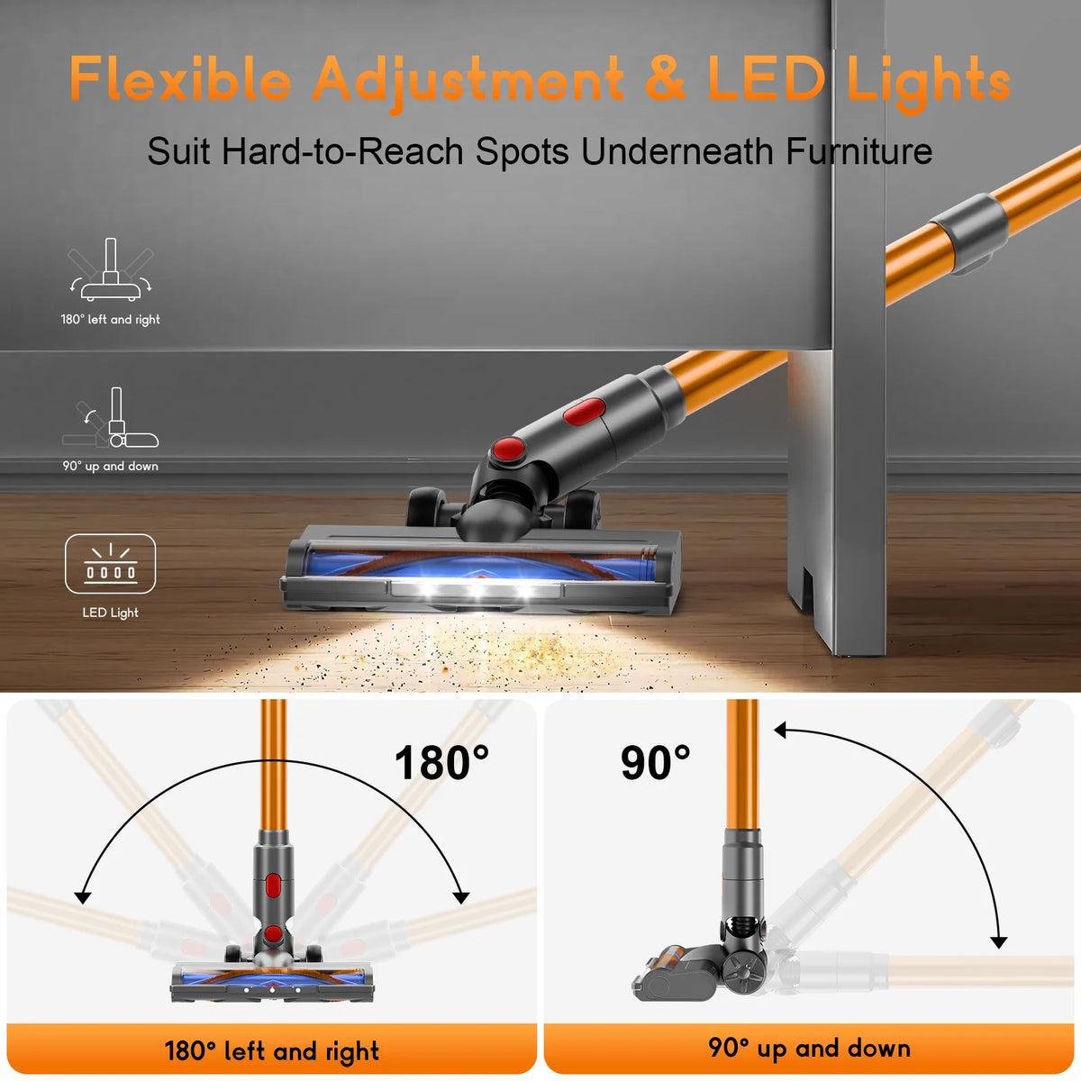 Honki Cordless Wet Dry Handheld Vacuum Cleaner For Pet Hair