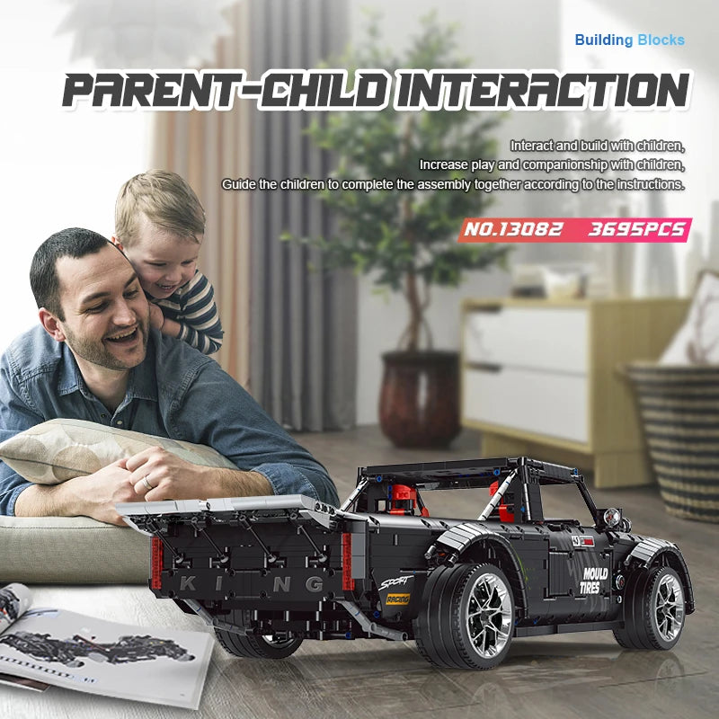 MOULD KING 13082 Remote Control F150 Pickup Truck Building Block