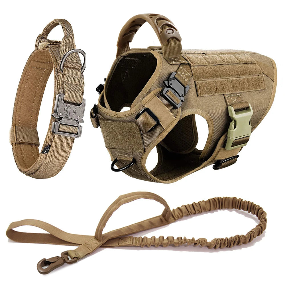 PETRAVELCN Dog Harness And Leash Set Vest For German Shepherd Malinois