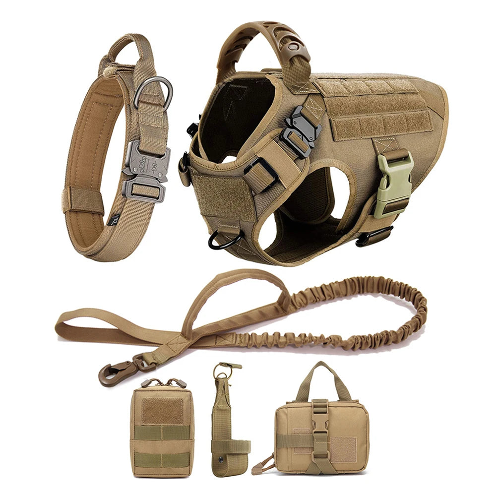 PETRAVELCN Dog Harness And Leash Set Vest For German Shepherd Malinois