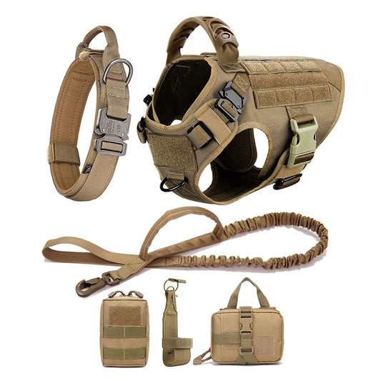 PETRAVELCN Dog Harness And Leash Set Vest For German Shepherd Malinois
