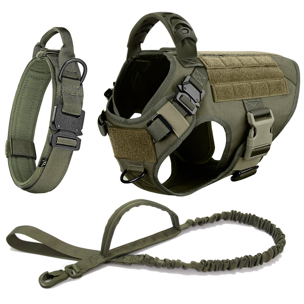 PETRAVELCN Dog Harness And Leash Set Vest For German Shepherd Malinois